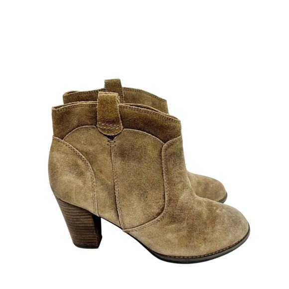 Clarks Indigo Women Heel Booties Shoes Size 7M - Picture 1 of 5